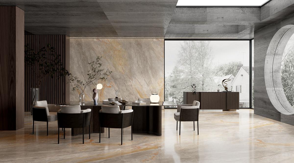 新品推介丨能強(qiáng)900×1800mm現(xiàn)代瓷磚，盡顯空間奢華格調(diào)